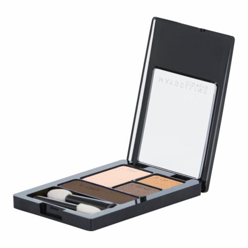 Maybelline Expert Wear Eyeshadow Quads 10Q Mocha Motion Perspective: top