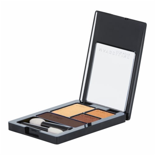 Maybelline Expert Wear Eyeshadow Quads 50Q Sunlit Bronze Perspective: top