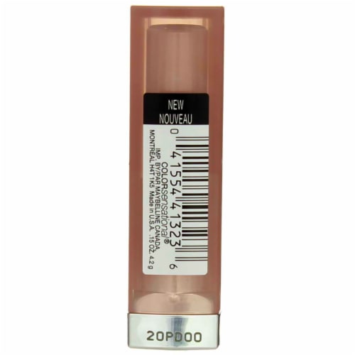 Maybelline Color Sensational The Creams Cream Finish Lipstick Makeup Touchable Taupe Perspective: top