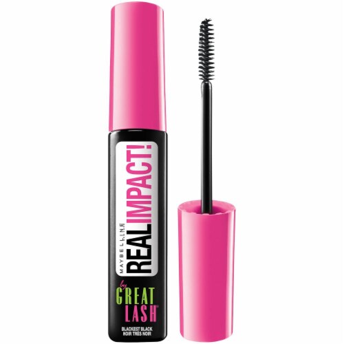 Maybelline Great Lash Washable Mascara Blackest Black Perspective: top
