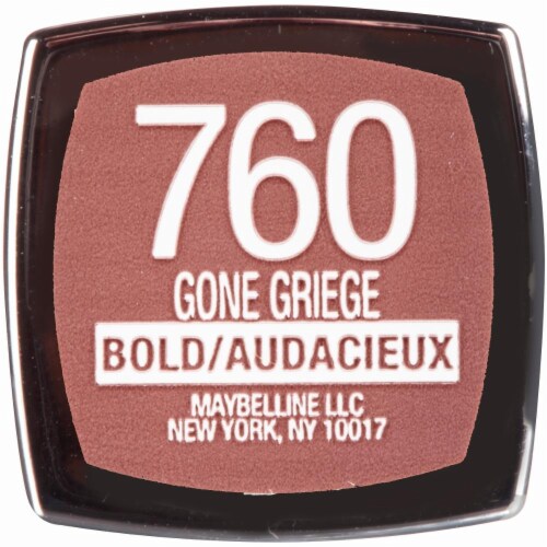 Maybelline Color Sensational Loaded Bolds Gone Griege Lipstick Perspective: top