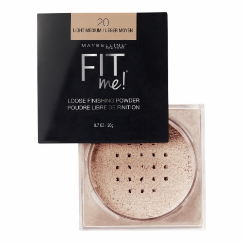 Maybelline Fit Me Loose Finishing Powder 20 Light Medium Perspective: top