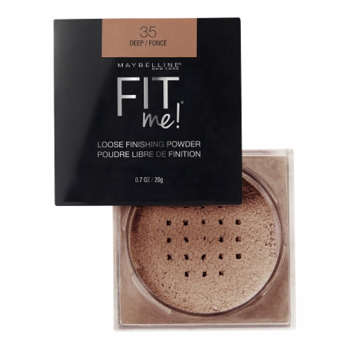 Maybelline Fit Me Loose Finishing Powder 35 Deep Perspective: top
