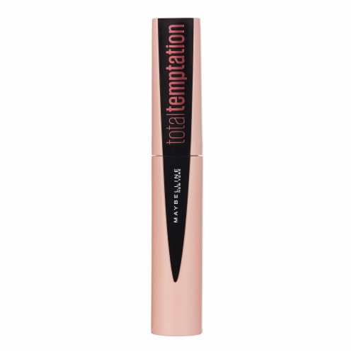 Maybelline New York Total Temptation Blackest Black Washable Mascara Makeup Perspective: top