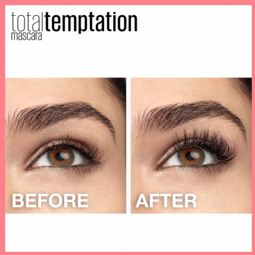 Maybelline Total Temptation Mascara Washable 602 Very Black Perspective: top