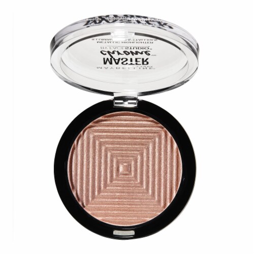 Maybelline Facestudio Master Chrome Metallic Highlighter 050 Molten Rose Gold Perspective: top