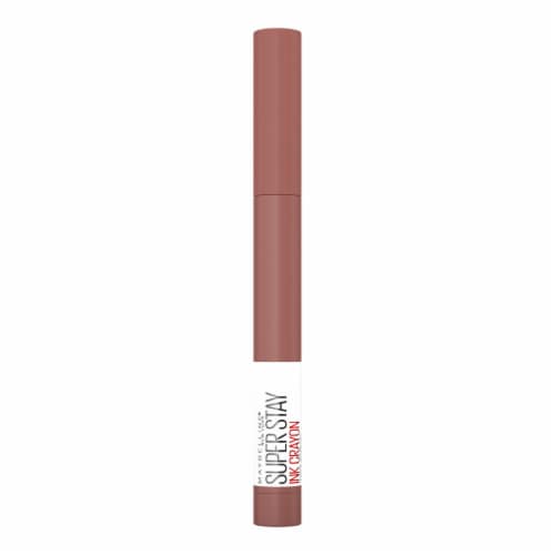Maybelline Super Stay Ink Crayon Lipstick Matte Longwear 10 Trust Your Gut Perspective: top