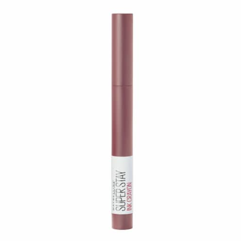 Maybelline Super Stay Ink Crayon Lipstick Matte Longwear 15 Lead The Way Perspective: top