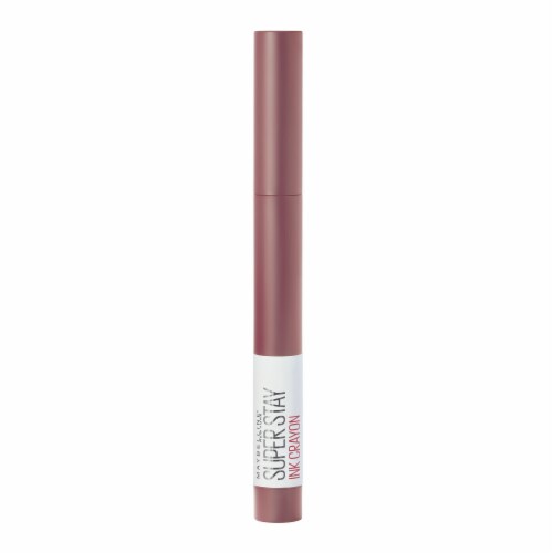Maybelline Super Stay Ink Crayon Lipstick Matte Longwear 15 Lead The Way Perspective: top