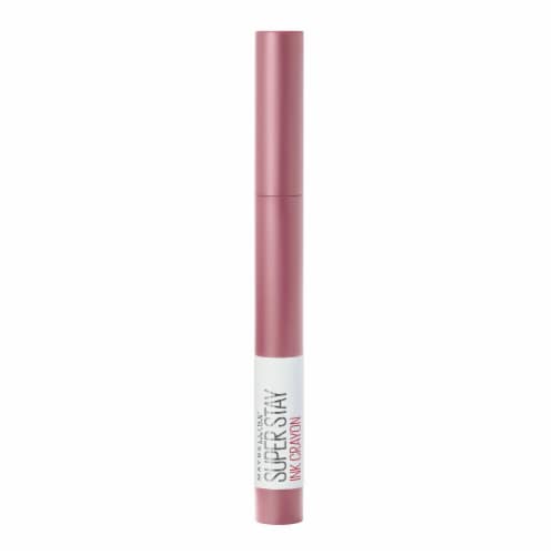 Maybelline Super Stay Ink Crayon Lipstick Matte Longwear 30 Seek Adventure Perspective: top