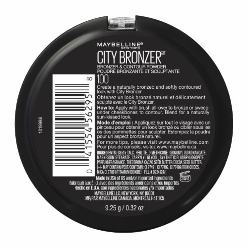 Maybelline City Bronzer And Contour Powder 100 Perspective: top