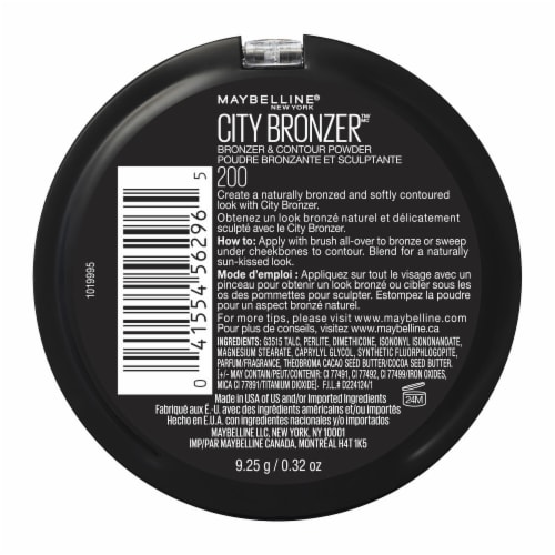 Maybelline City Bronzer And Contour Powder 200 Perspective: top