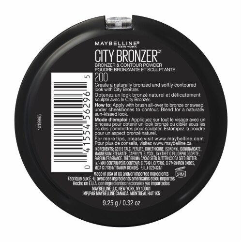 Maybelline City Bronzer And Contour Powder 200 Perspective: top