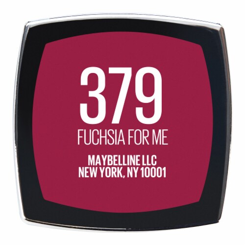 Maybelline Color Sensational Lipstick Made For All 379 Fuchsia For Me Perspective: top