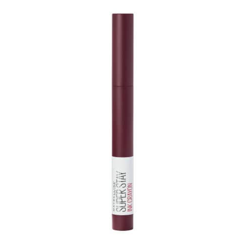 Maybelline Super Stay Ink Crayon Lipstick Matte Longwear 65 Settle For More Perspective: top