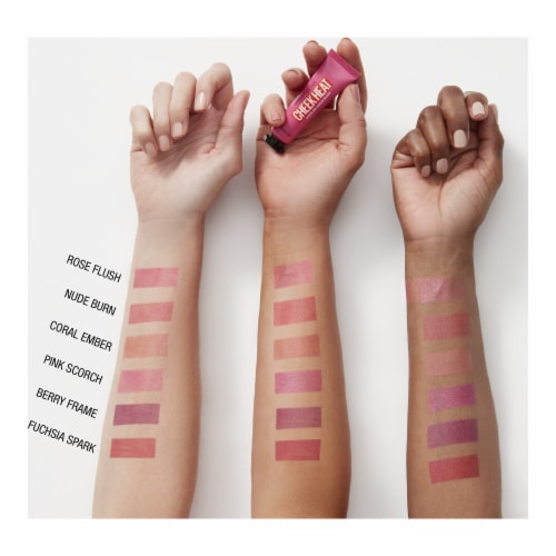 Maybelline Cheek Heat Gel-Cream Blush 35 Berry Flame Perspective: top