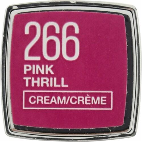 Maybelline Color Sensational Pink Thrill Cream Finish Lipstick Perspective: top