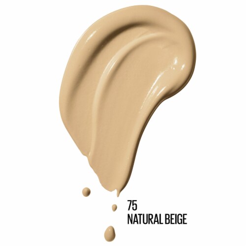 Maybelline Dream Radiant Liquid Foundation Medium Coverage Hydrating 75 Natural Beige Perspective: top