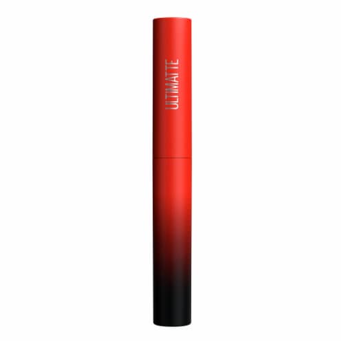 Maybelline Color Sensational Ultimatte Slim Lipstick 299 More Scarlet Perspective: top