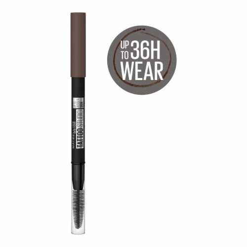 Maybelline Tattoo Studio Sharpenable Brow Pencil 260 Deep Brown Perspective: top