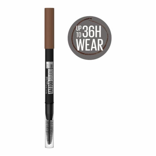 Maybelline Tattoo Studio Sharpenable Brow Pencil 255 Soft Brown Perspective: top
