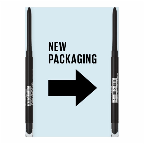Maybelline Tattoo Studio Smokey Gel Eyeliner Pencil Waterproof 020 Midnight Mocha Perspective: top