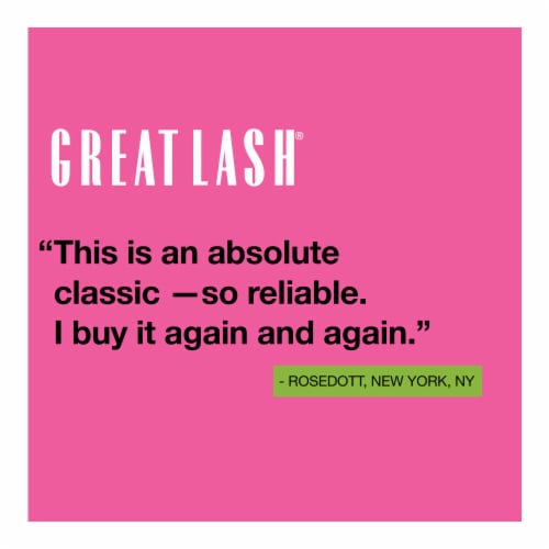 Maybelline® Great Lash® 100 Blackest Black Washable Mascara Perspective: top