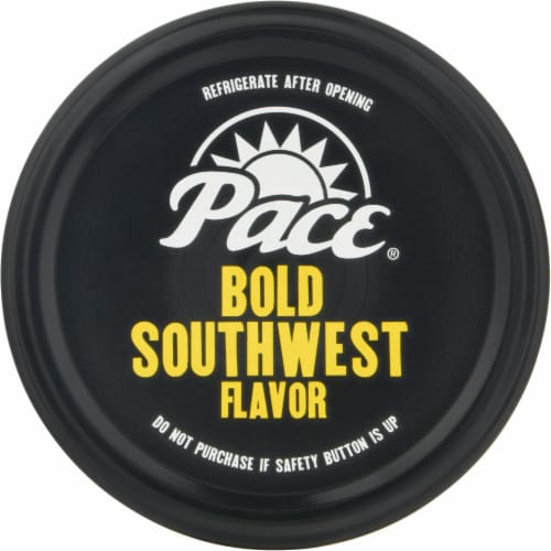 Pace® Street Style Corn Queso Dip Jar Perspective: top
