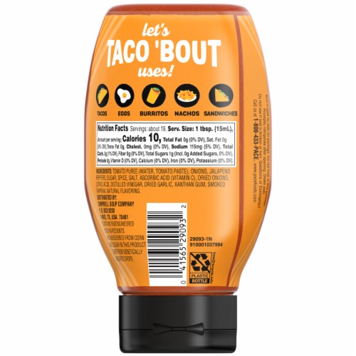 Pace® Signature Sauces Classic Mild Taco Sauce Perspective: top