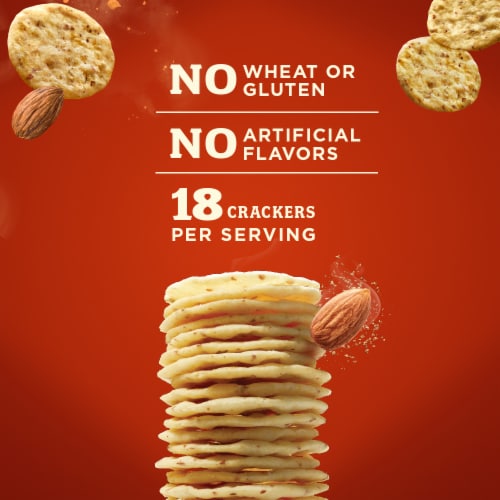 Blue Diamond® Nut-Thins® Smokehouse Almond Rice Crackers Perspective: top