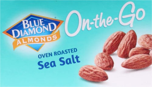 Blue Diamond® Oven Roast Sea Salt Almonds On-the-Go Packs Perspective: top