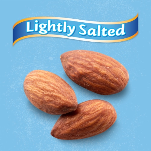 Blue Diamond Lightly Salted Low Sodium Almonds Perspective: top