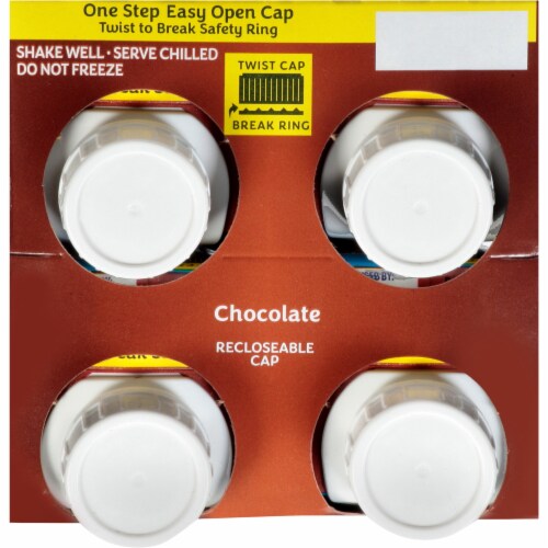 Almond Breeze® Chocolate Almond Milk Perspective: top