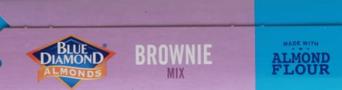 Blue Diamond® Gluten-Free Almond Flour Brownie Mix Perspective: top