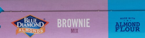 Blue Diamond® Gluten-Free Almond Flour Brownie Mix Perspective: top