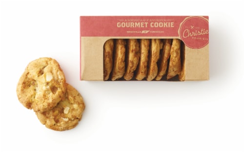 Christie Cookie Co. White Chocolate Macadamia Cookies Perspective: top