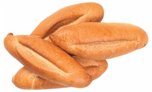 Bakery Fresh White Bolillo Rolls Perspective: top