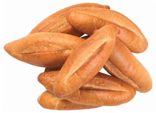 Bakery Fresh Goodness White Bolillo Rolls Perspective: top