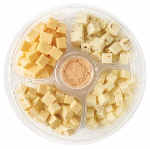 Murray's Perfect Party Cheese Cube Tray Perspective: top