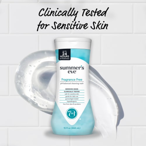 Summer's Eve Fragrance Free Cleansing Intimate Wash Perspective: top