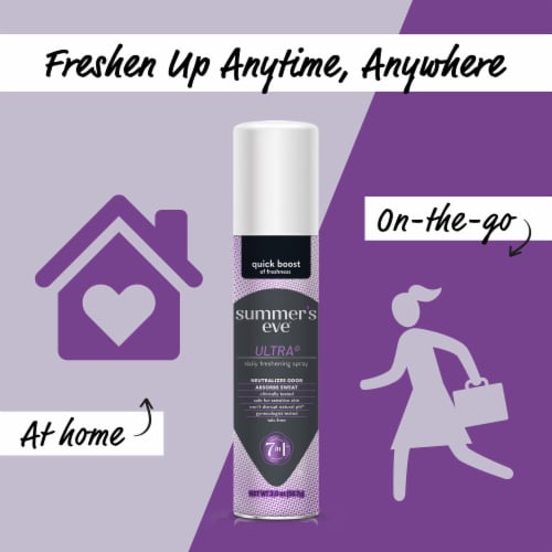 Summer's Eve Ultra Freshening Feminine Spray Perspective: top