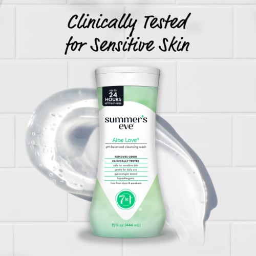 Summer's Eve Aloe Love Cleansing Wash Perspective: top