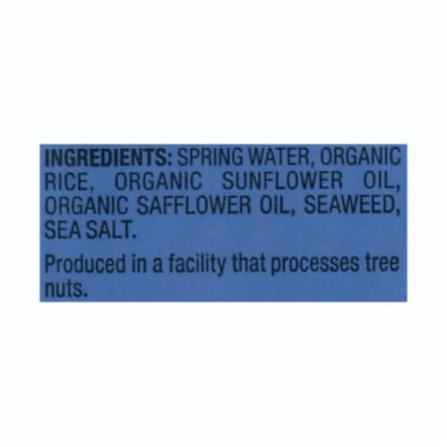 Better Than Milk® Organic Unsweetened Rice Drink Perspective: top