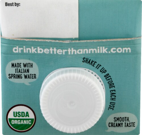 Better Than Milk® Organic Unsweetened Almond Drink Perspective: top