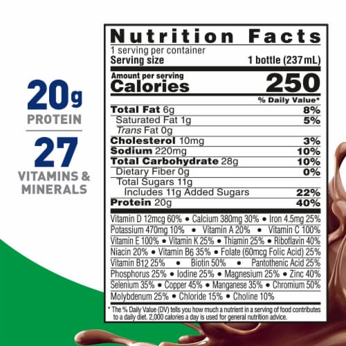BOOST High Protein Ready to Drink Chocolate Protein Shake Multipack Perspective: top