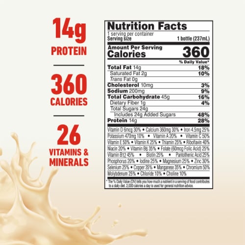 Boost® Plus Very Vanilla Balanced Nutritional Drink Perspective: top