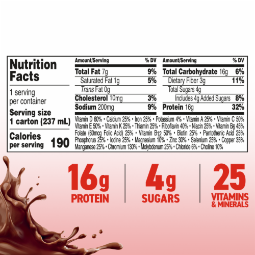 Boost® Glucose Control Rich Chocolate Balanced Nutritional Drink Perspective: top