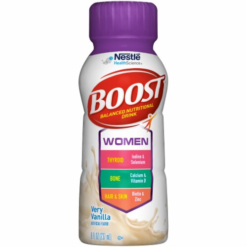 Boost Women's Calorie Smart Vanilla Delight Nutritional Drink Perspective: top
