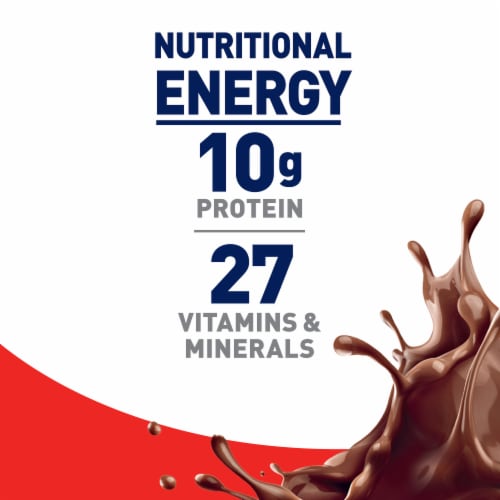 Boost Original Rich Chocolate Nutritional Drink Perspective: top