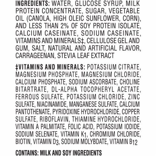 Nestle Boost High Protein Balanced Nutritional Drink Very Vanilla 8 oz Bottle 24 Ct Perspective: top